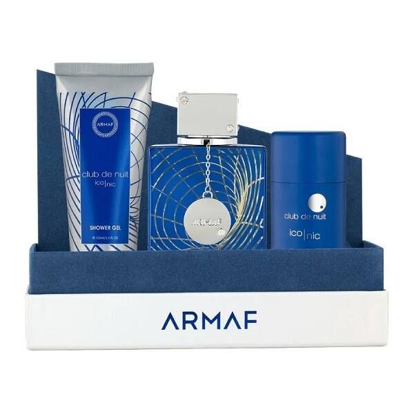 Armaf Club De Nuit Iconic EDP 105ml + Deostick 75g + Shower Gel 100m