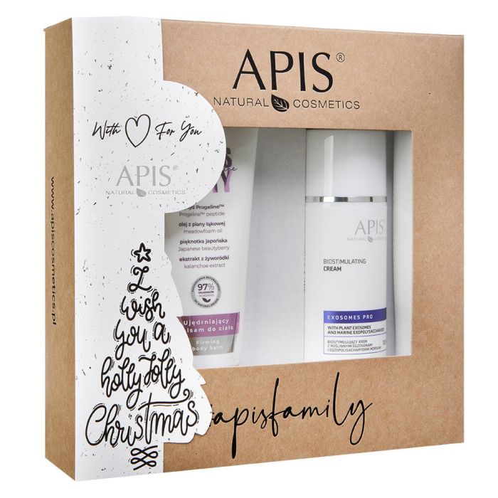 Apis Set firming body lotion 200ml + biostimulating cream with plant exosomes 100ml