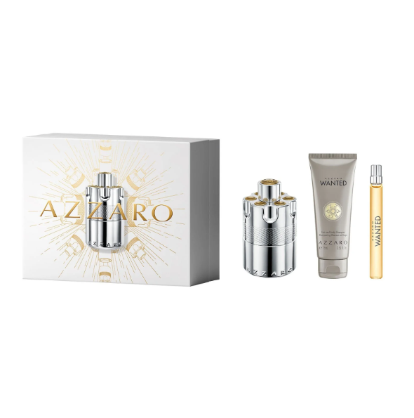 AZZARO Wanted EDP 100ml + EDP 10ml + SHOWER GEL 75ml