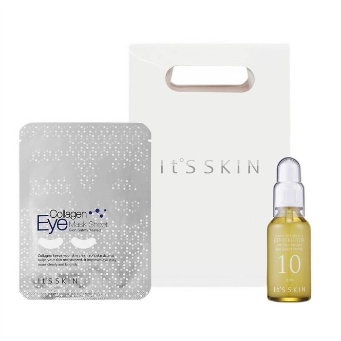 Beauty Elasticity Gift Set set firming face serum 30ml + collagen pads under 3g