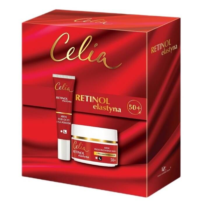 Celia Retinol Elastin face cream 50+ 50ml + eye and eyelid cream 15ml