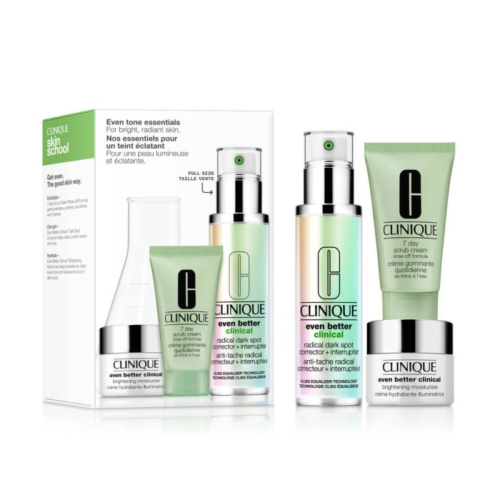 Clinique Even Tone Essentials cosmetics set