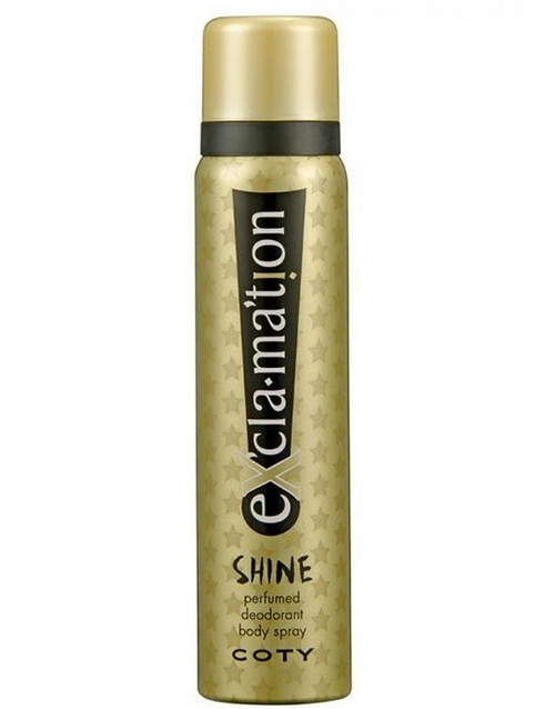 Coty EXCLAMATION Shine Deodorant 150ml