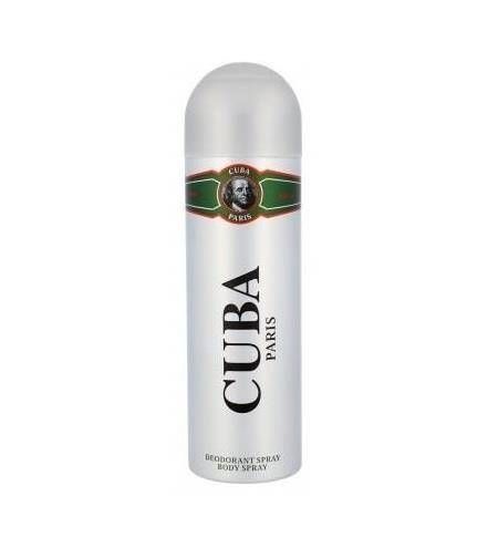 Cuba Green deodorant spray 200ml