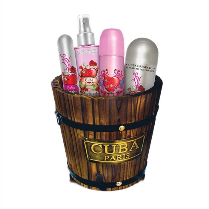 Cuba Heartbreaker set Eau de Parfum 100ml + Eau de Parfum 35ml + Deodorant 200ml + Body Mist 200ml