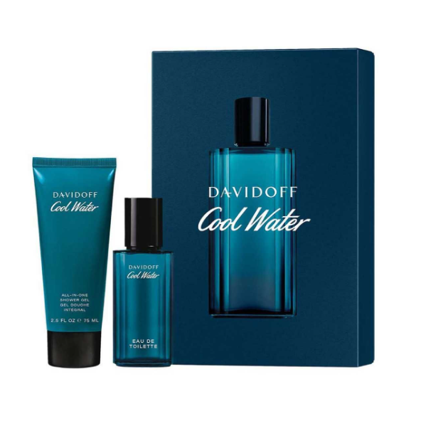 DAVIDOFF Cool Water for Men EDT 40ml + Shower Gel 75ml