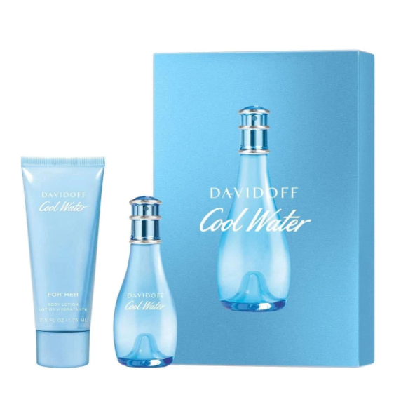 DAVIDOFF Cool Water Woman EDT 30ml + Body Lotion 75ml