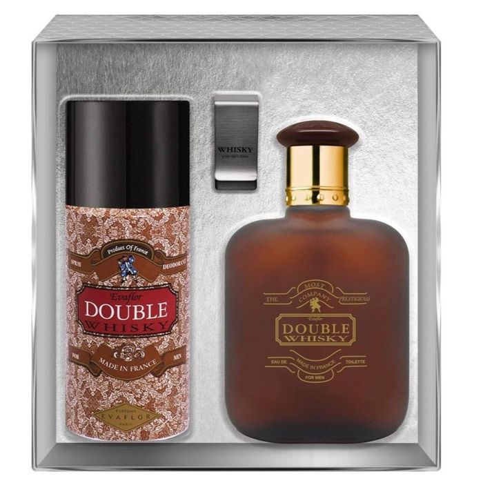 Double Whisky edt 100ml + DEO 150ml + bill clip