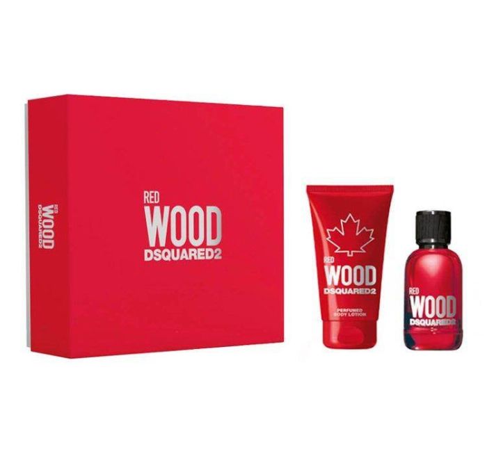 DSQUARED2 Red Wood EDT 100ml + BODY LOTION 150ml