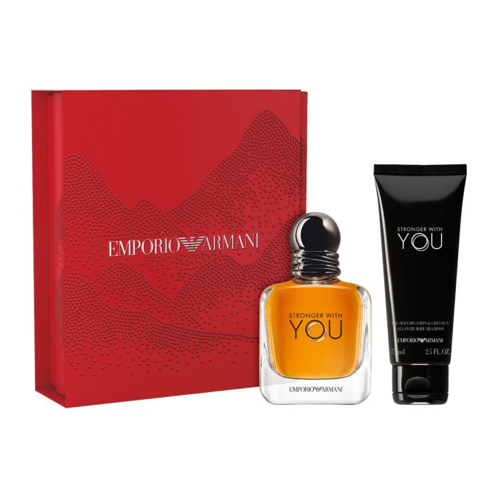 Emporio Armani Stronger With You edt 50ml + shower gel 75ml