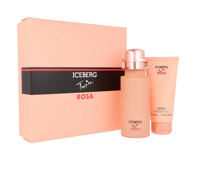 Iceberg Twice Rosa Edt 125ml + Body Lotion 100ml