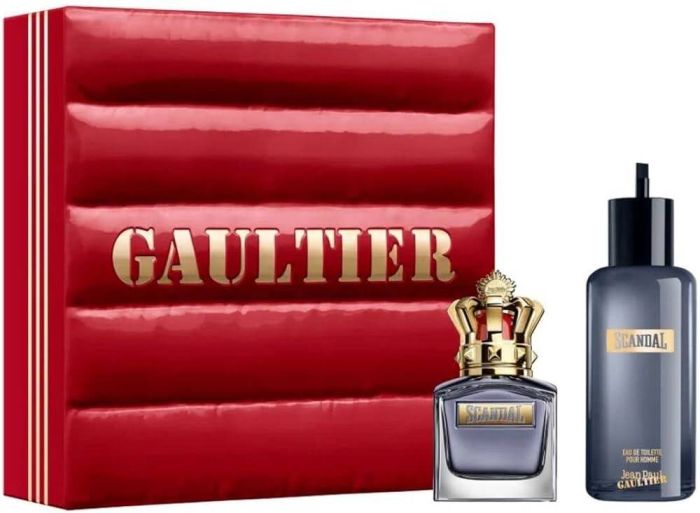 Jean Paul Gaultier Scandal Pour Homme Edt 50ml + Refill 200ml