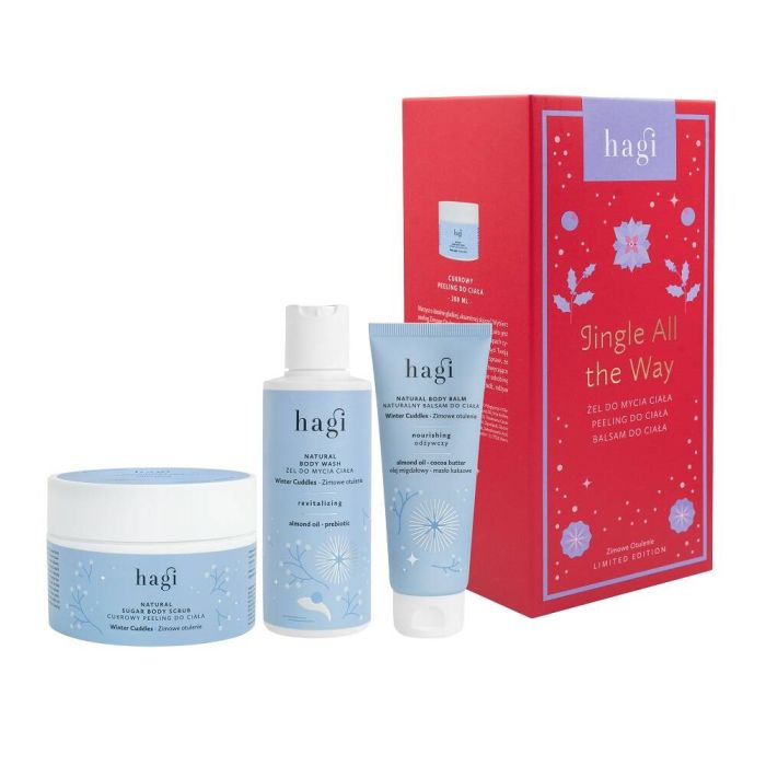 Jingle All The Way set body wash gel 150ml + body lotion 75ml + body scrub 200ml