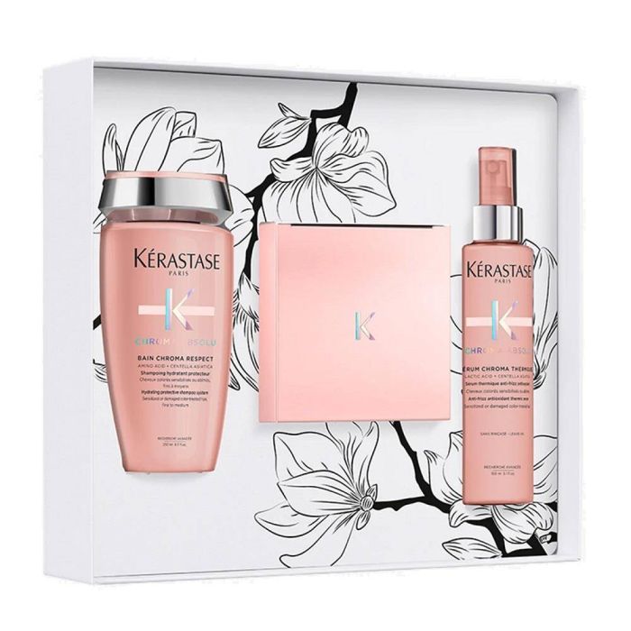 Kerastase Chroma Absolu Spring shampoo 250ml + mask 200ml + heat protectant spray 150ml