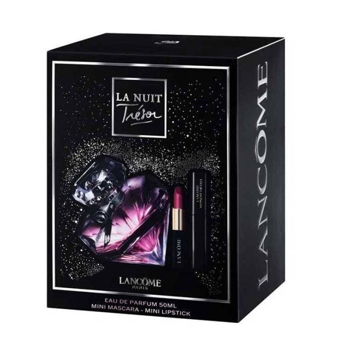 Lancome La Nuit Tresor edp 50ml + L' Absolu Rouge Matte + Hypnose Drama 2ml