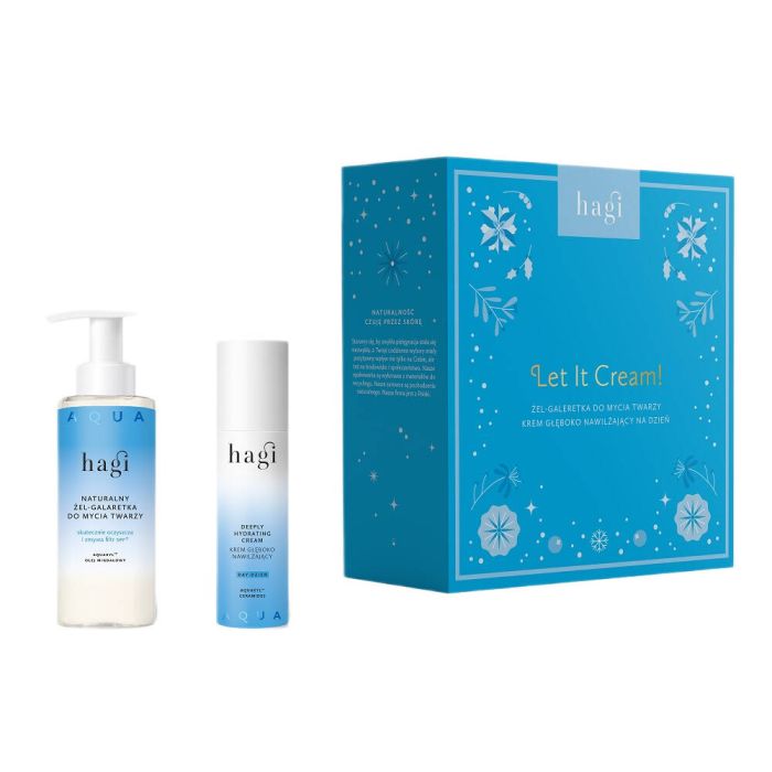 Let it Cream! Aqua Zone set moisturizing day cream 50ml + jelly-gel face wash 150ml