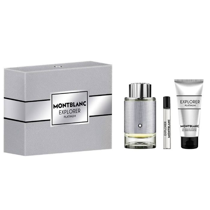 Mont Blanc Explorer Platinum edp 100ml + miniature edp 7.5ml + shower gel 100ml