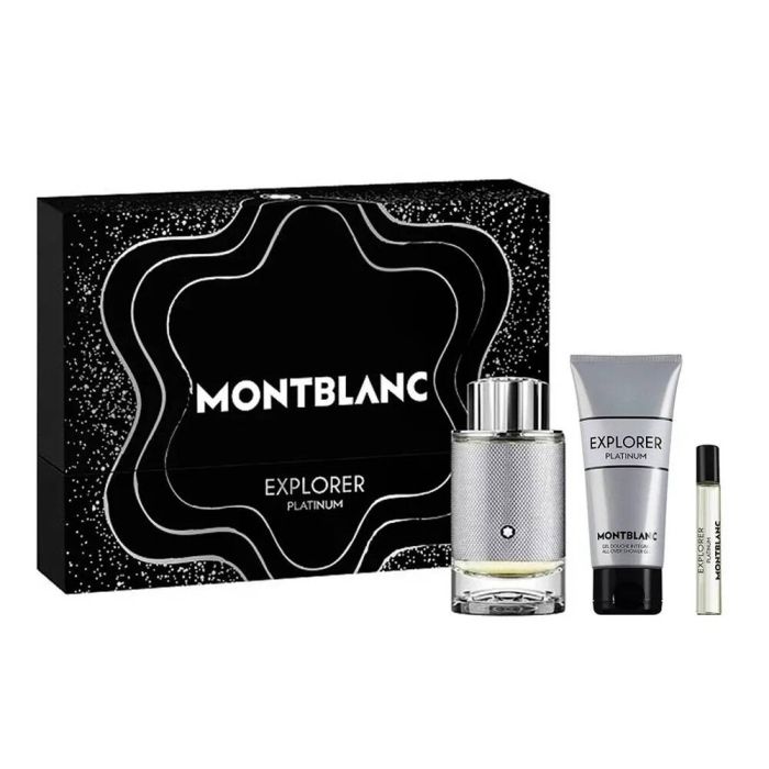 Mont Blanc Explorer Platinum edp100ml + miniature edp 7.5ml + shower gel 100ml