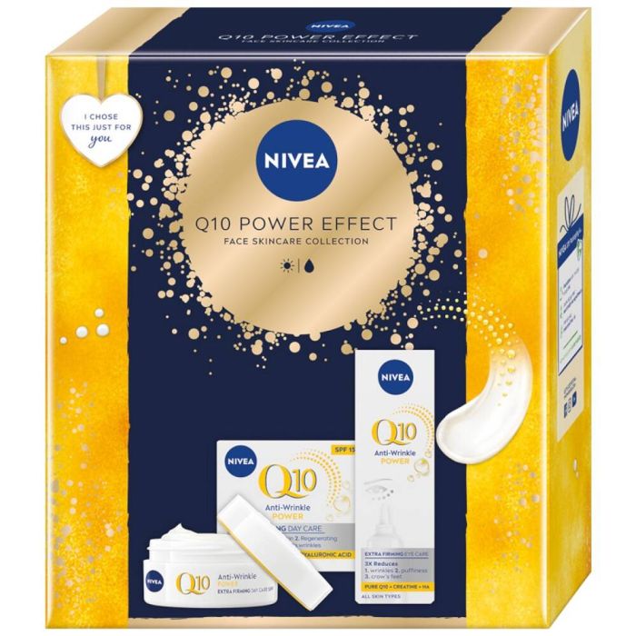 Nivea Q10 Power Effect anti-wrinkle day cream 50ml + anti-wrinkle eye cream 15ml