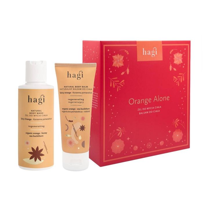 Orange Alone set body lotion 75ml + body wash gel 150ml