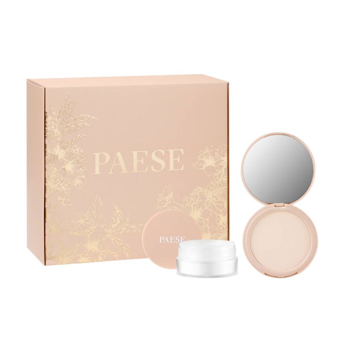 Paese Puff Cloud set loose eye powder 5.3g + pressed powder 7g