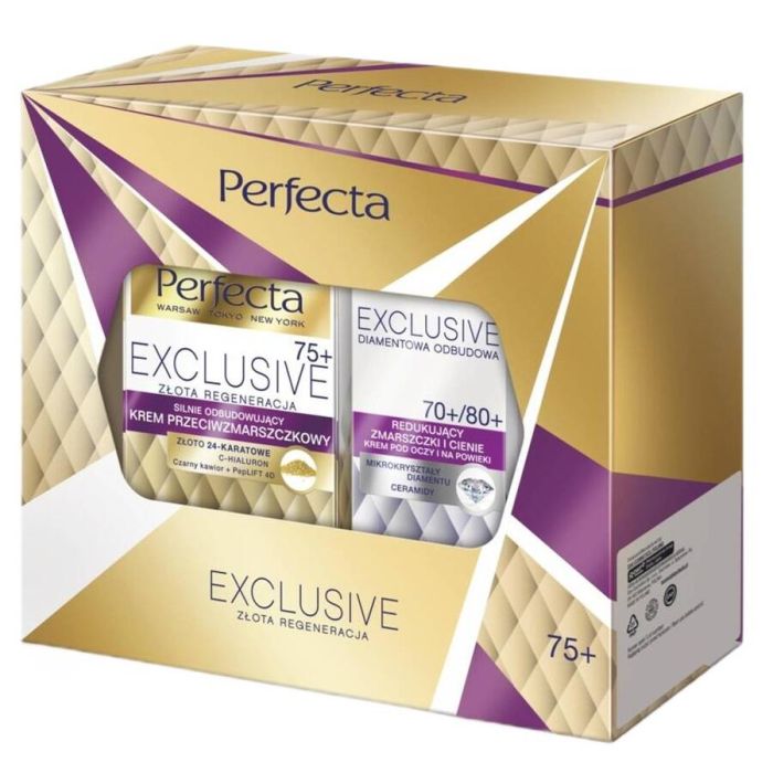 Perfecta Exclusive 75+ set day and night cream 50ml + concentrated eye and eyelid cream 15ml