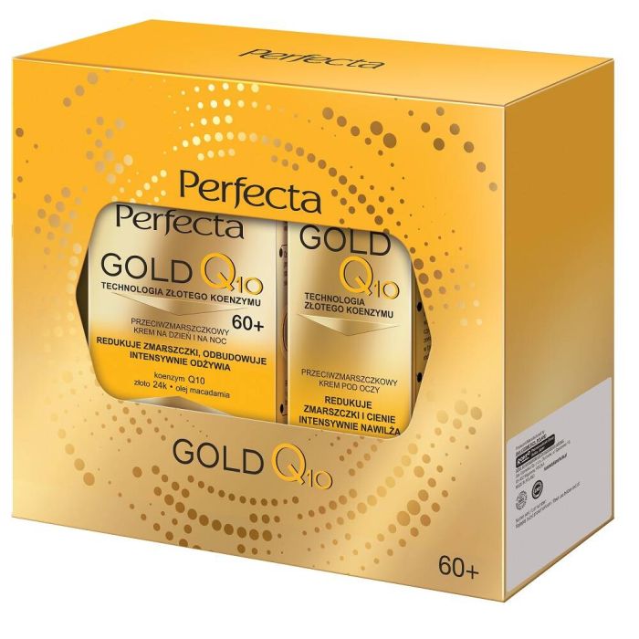 Perfecta Gold Q10 set anti-wrinkle cream 60+ 50ml + anti-wrinkle eye cream 15ml