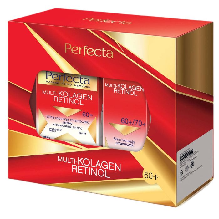 Perfecta Multi-Kolagen Retinol 60+ set day & night cream 50ml + eye cream 15ml