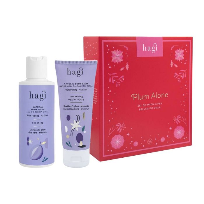 Plum Alone set body lotion 75ml + body wash gel 150ml