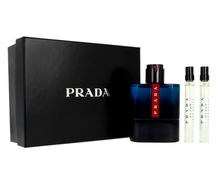 Prada Luna Rossa Ocean Edt 100ml + Edt 2x10ml