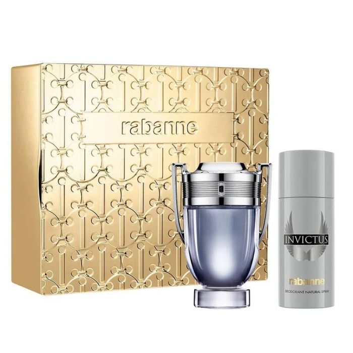 Rabanne Invictus edt 100ml + deodorant spray 150ml