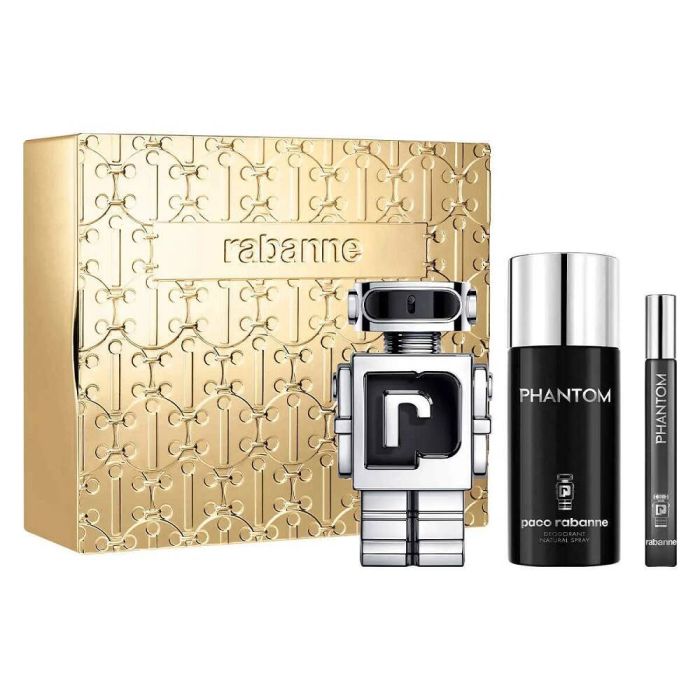 Rabanne Phantom edt 100ml + deodorant spray 150ml + edt spray 10ml