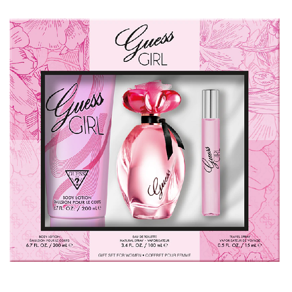 SET GUESS Girl EDT 100ml + EDT 15ml + BODY LOTION 200ml