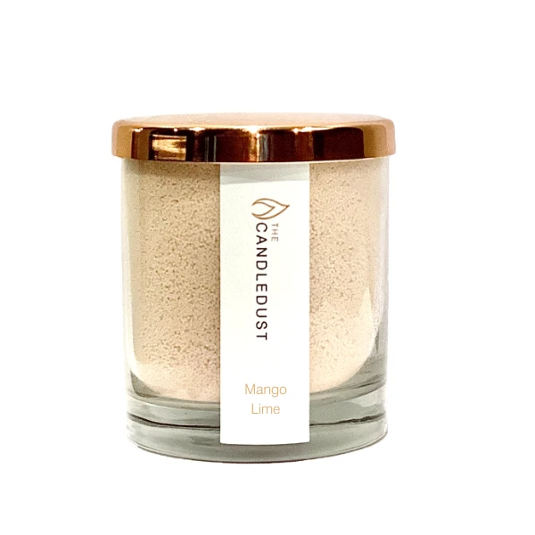 The Candledust scented powder candle Mango Lime 160g