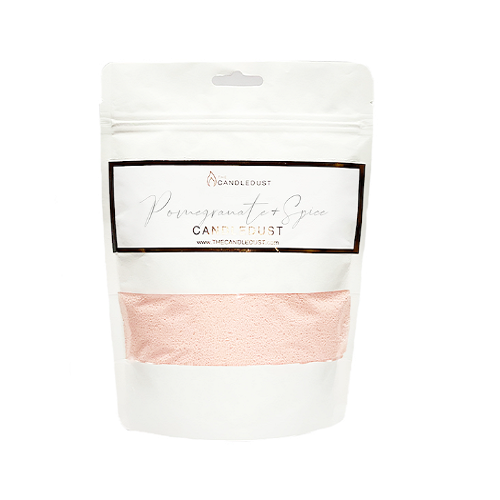 The Candledust scented powder candle Pomegranate Spice 330g Refill