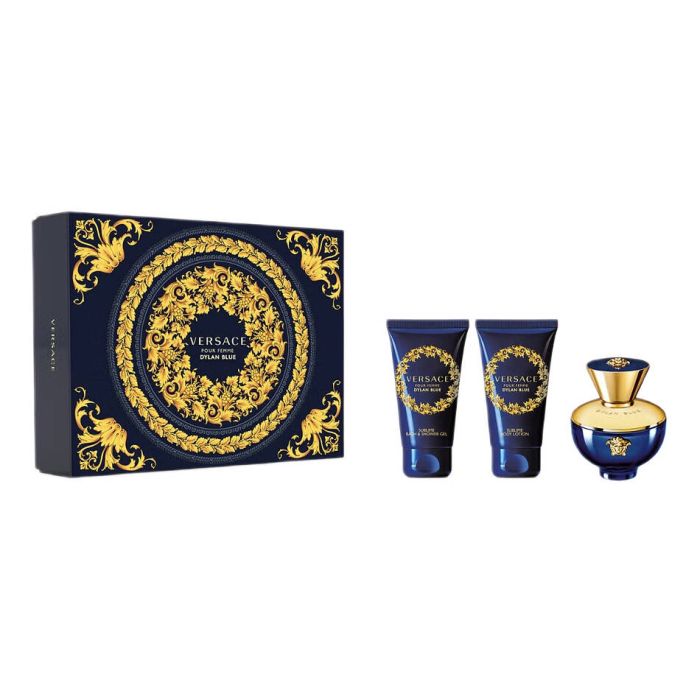 Versace Dylan Blue EDP 50ml + shower gel 50ml + body lotion 50ml