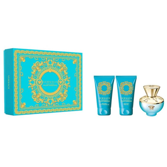 Versace Dylan Turquoise Pour Femme est 50ml + shower gel 50ml + body gel 50ml