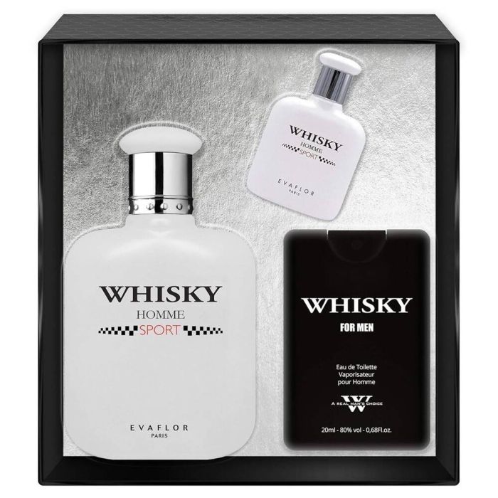 Whisky Homme Sport set eau de toilette spray 100ml + eau de toilette spray 10ml + eau de toilette spray 20ml