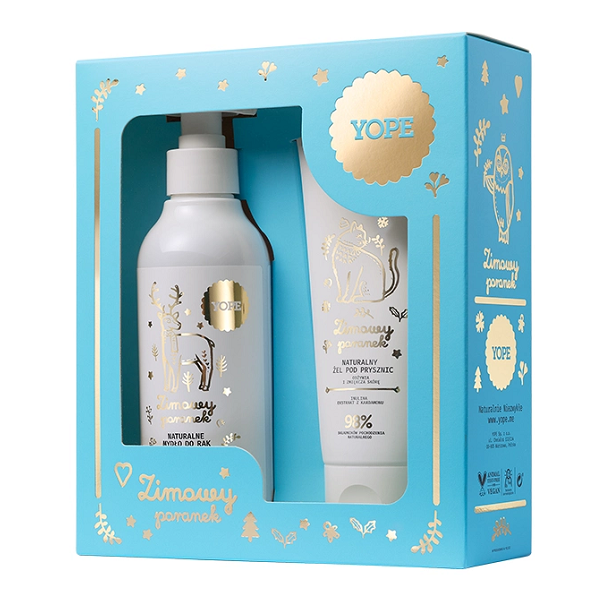 YOPE SET Winter Morning soap 300ml + shower gel 200ml