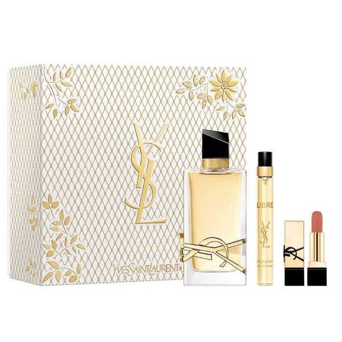 Yves Saint Laurent Libre Pour Femme edp 90ml + edp spray 10ml + lipstick 1.3g